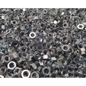 8 Grade DIN 934 - ISO 4032 - UNI 5588 Hexagon Nuts Zinc Plated