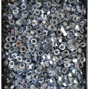 I8I Grade DIN 934 - ISO 4032 - UNI 5588 Hexagon Nuts Zinc Plated